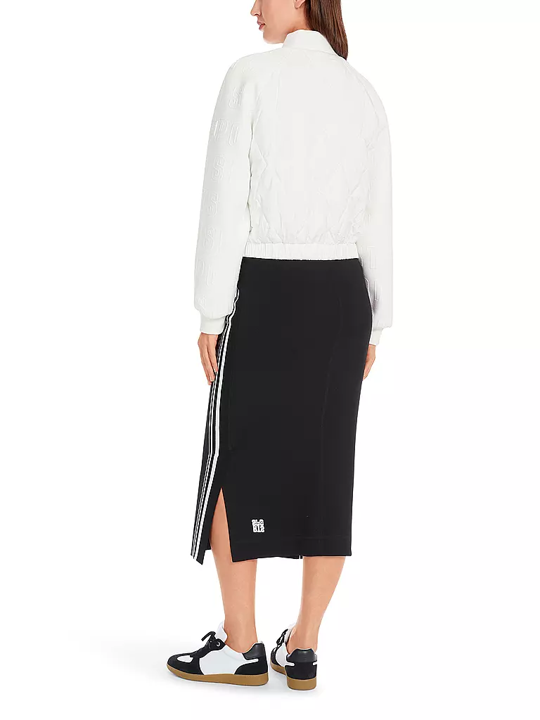 MARC CAIN | Chaqueta acolchada de corte cropped | Blanco