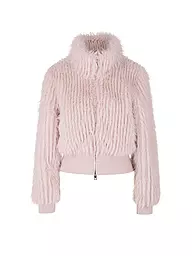 MARC CAIN | Chaqueta con aspecto de piel | Gris claro