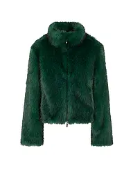 MARC CAIN | Chaqueta con aspecto de piel | Verde oscuro