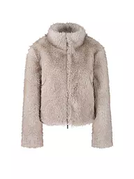 MARC CAIN | Chaqueta con aspecto de piel | Gris claro