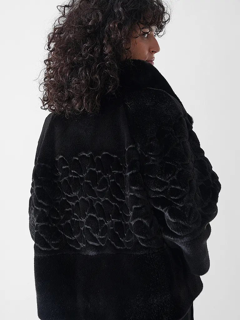 MARC CAIN | Chaqueta con aspecto de piel | 