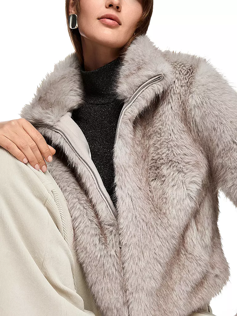 MARC CAIN | Chaqueta con aspecto de piel | 
