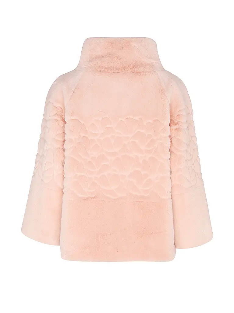 MARC CAIN | Chaqueta con aspecto de piel | rosa