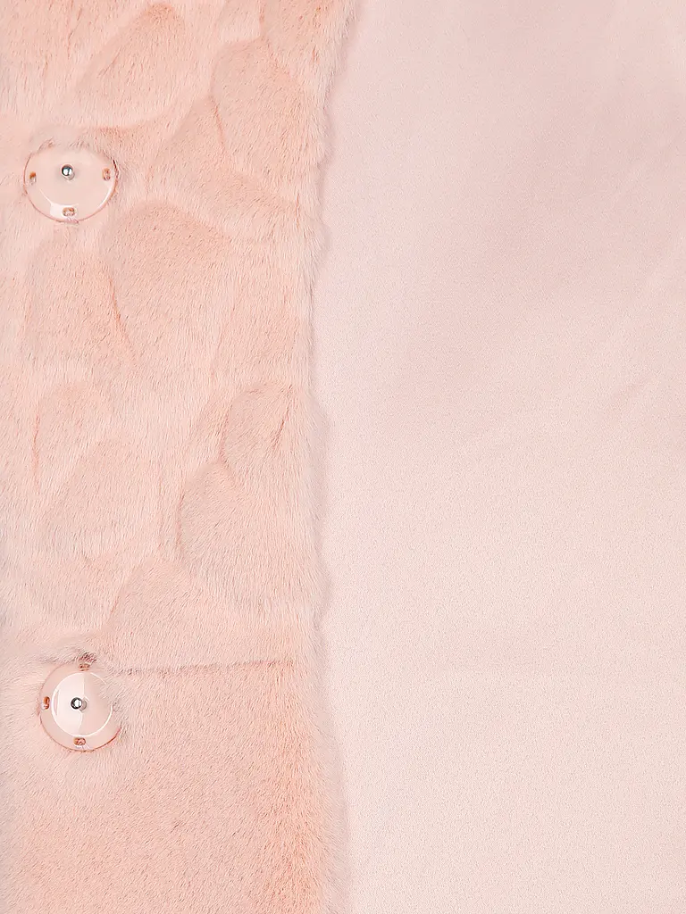 MARC CAIN | Chaqueta con aspecto de piel | rosa