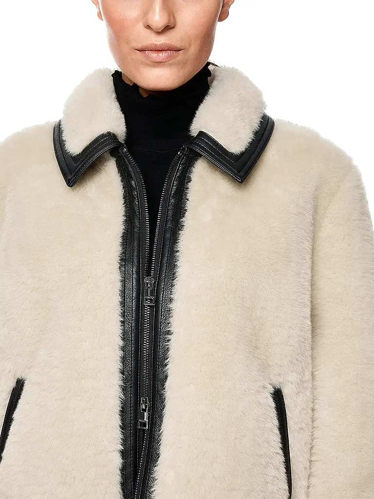 MARC CAIN | Chaqueta de aspecto de piel | 