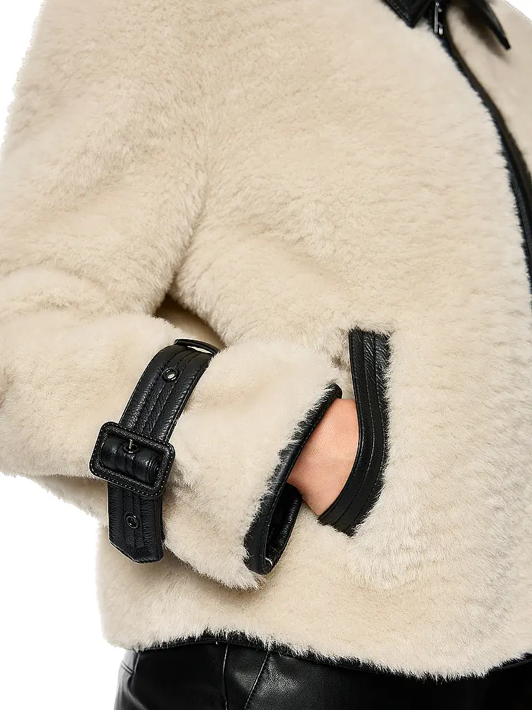 MARC CAIN | Chaqueta de aspecto de piel | 