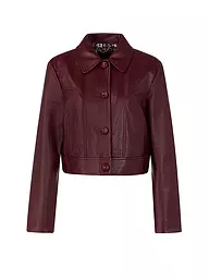 MARC CAIN | Chaqueta de cuero | Marrón