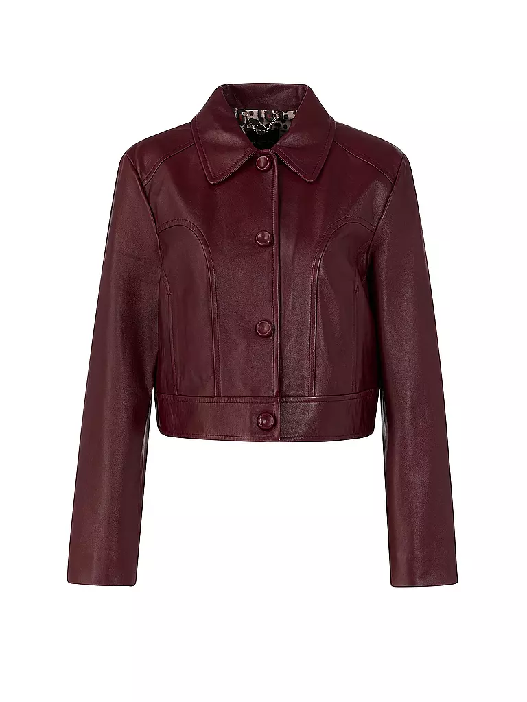 MARC CAIN | Chaqueta de cuero | Marrón