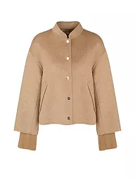 MARC CAIN | Chaqueta de lana | Beige