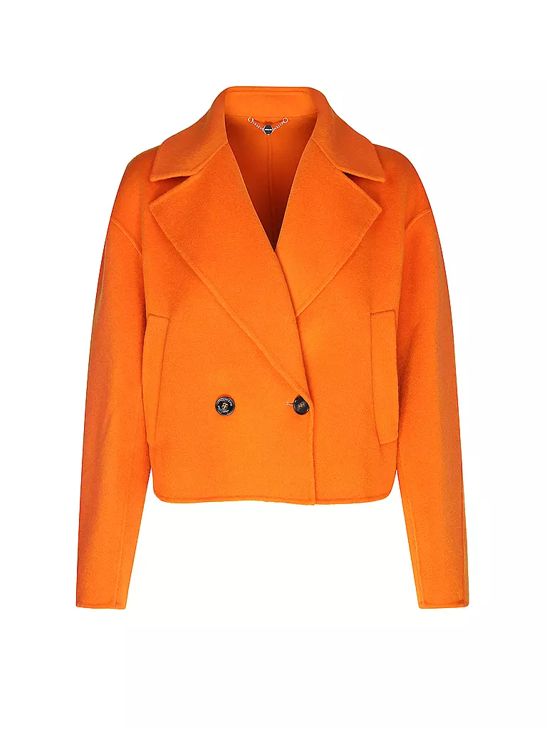 MARC CAIN | Chaqueta de lana | Naranja