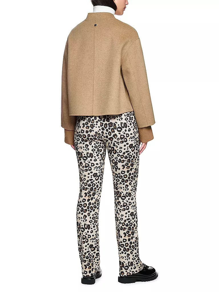 MARC CAIN | Chaqueta de lana | Beige