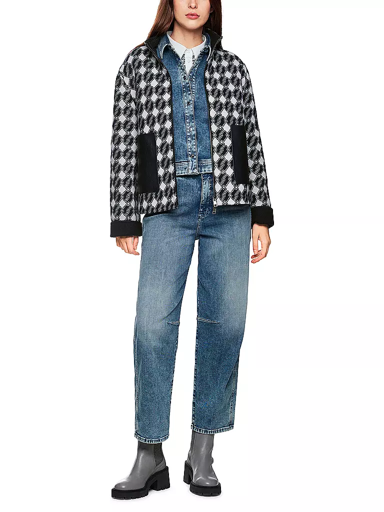 MARC CAIN | Chaqueta reversible | Azul oscuro