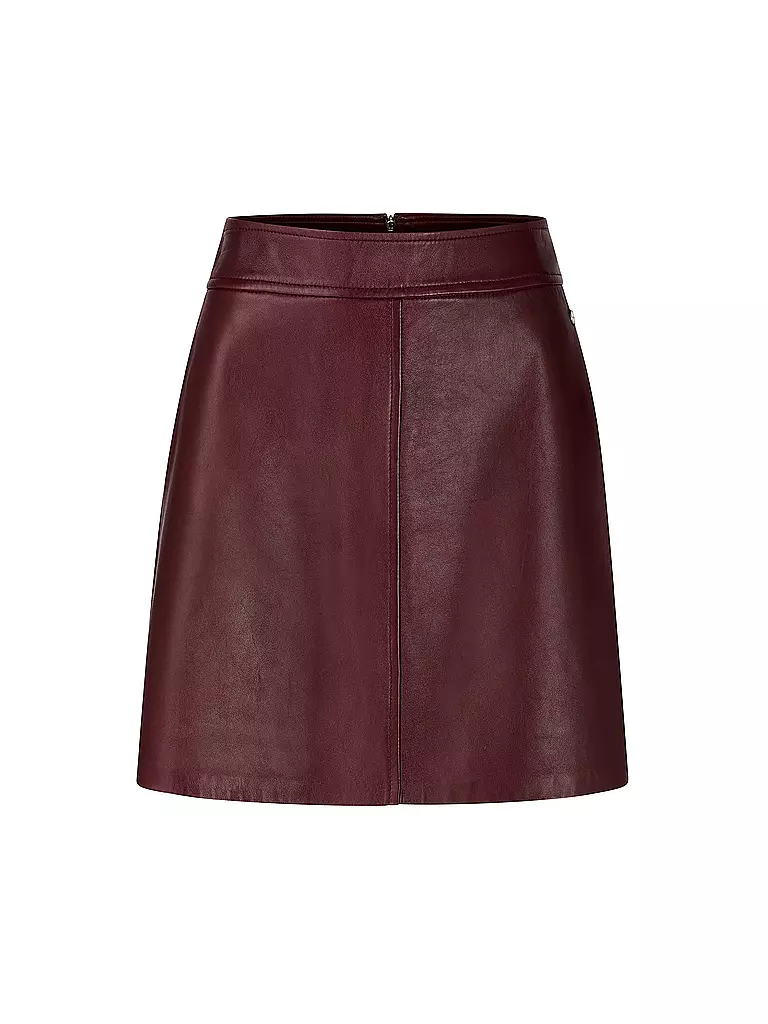 MARC CAIN | Falda de cuero | braun