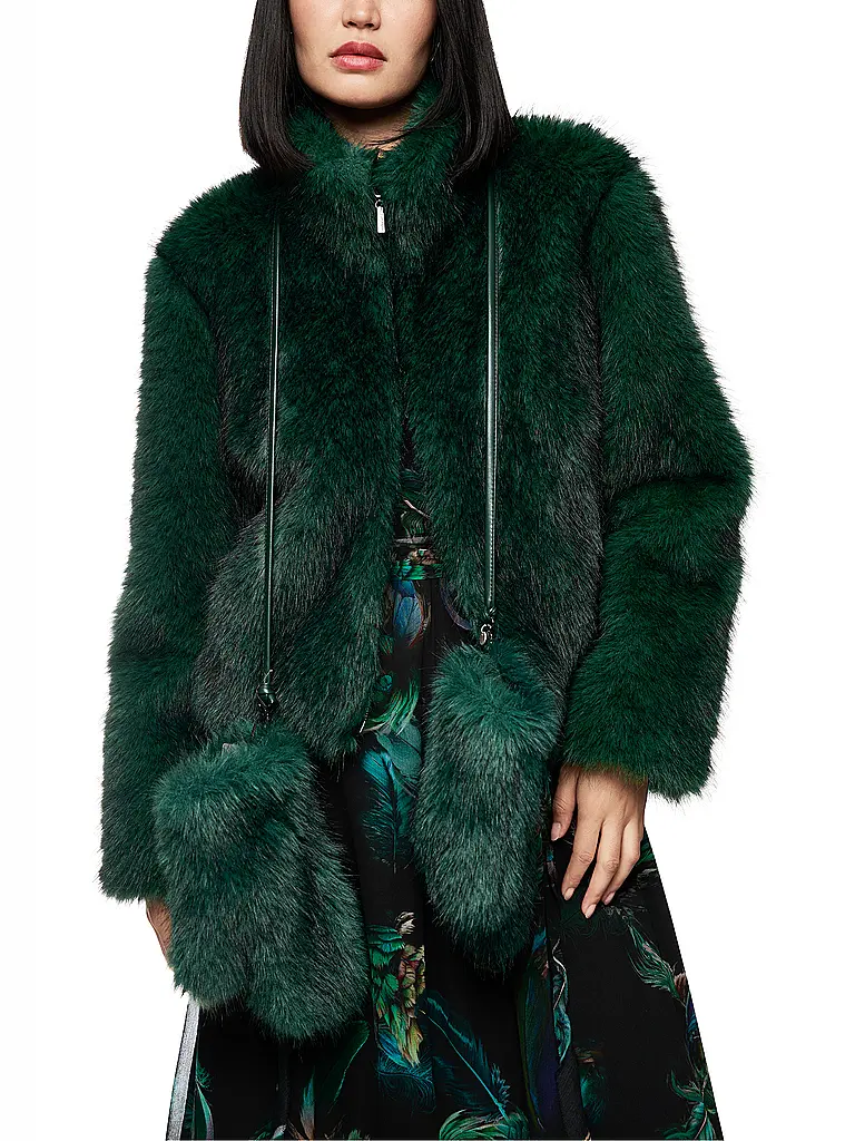 MARC CAIN | Guantes - Manoplas | Verde oscuro