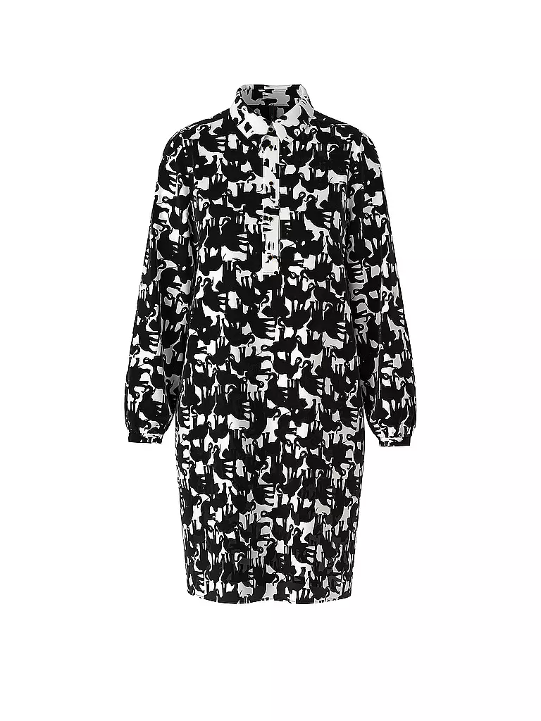 MARC CAIN | Hemdblusenkleid | Negro