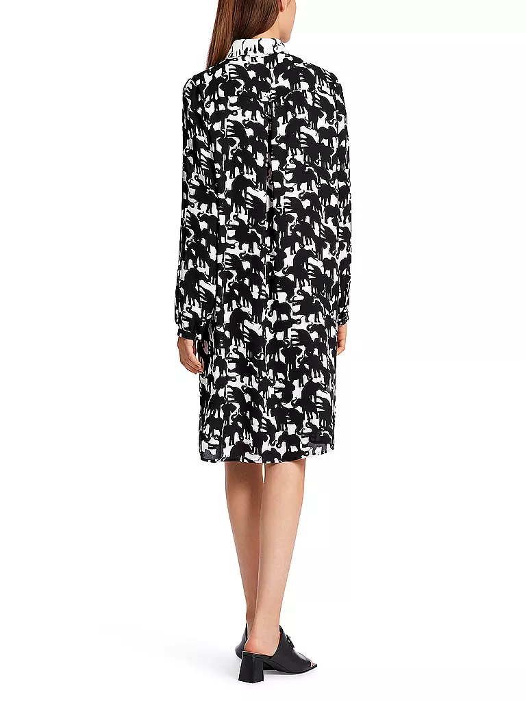 MARC CAIN | Hemdblusenkleid | Negro