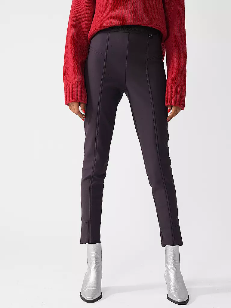 MARC CAIN | Highwaist Businesshose 7/8 SINNAR | Lila