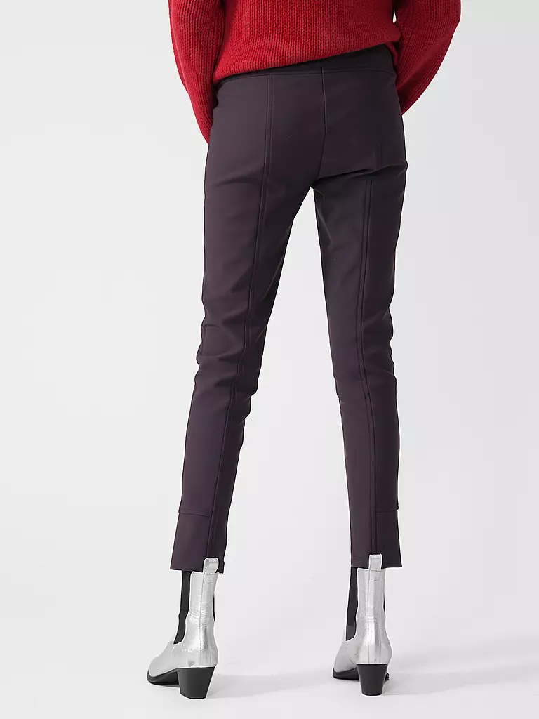 MARC CAIN | Highwaist Businesshose 7/8 SINNAR | Lila