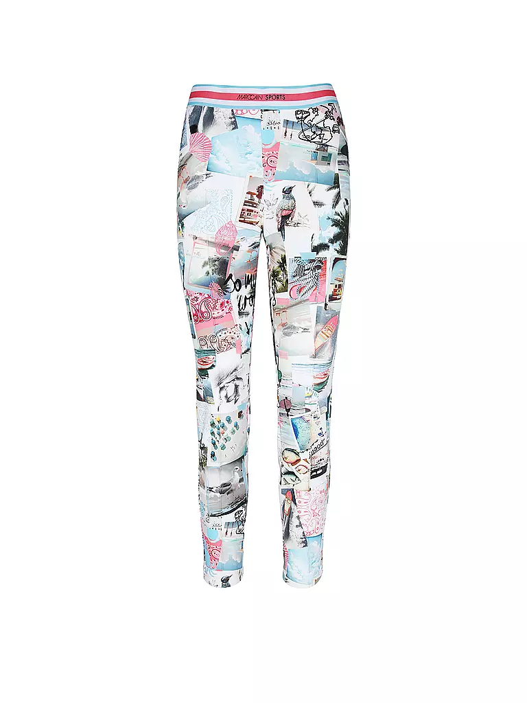 MARC CAIN | Hose Legging Slim Fit 7/8 SOFIA | Rojo