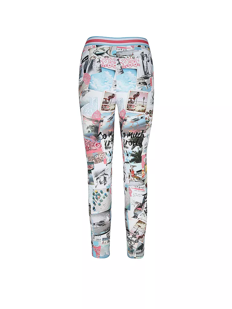 MARC CAIN | Hose Legging Slim Fit 7/8 SOFIA | Rojo