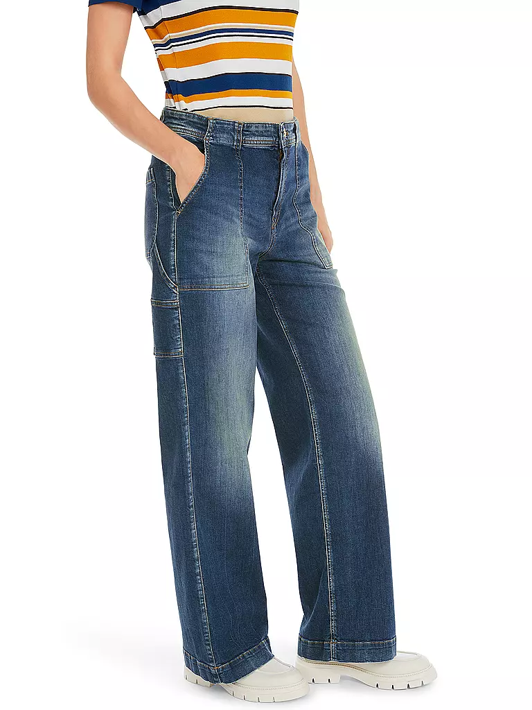 MARC CAIN | Jeans de pierna ancha WIGAN | Azul