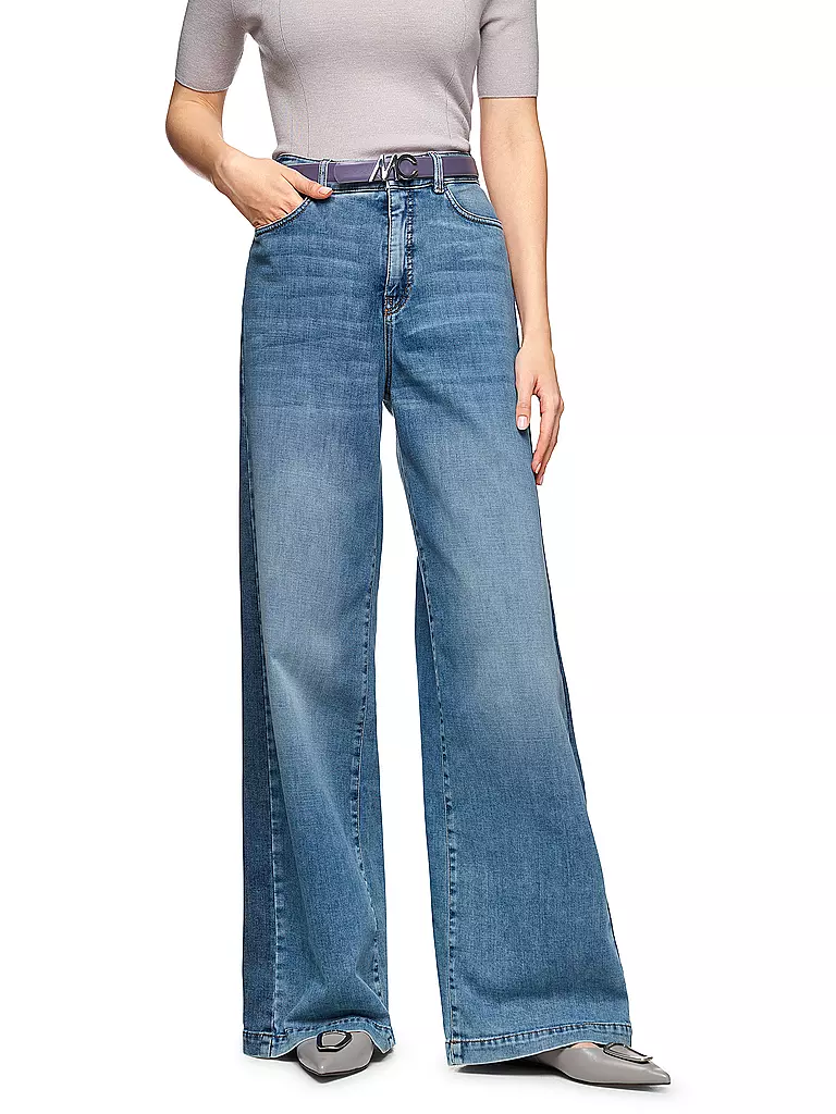 MARC CAIN | Jeans Wide Fit WARRI | Azul
