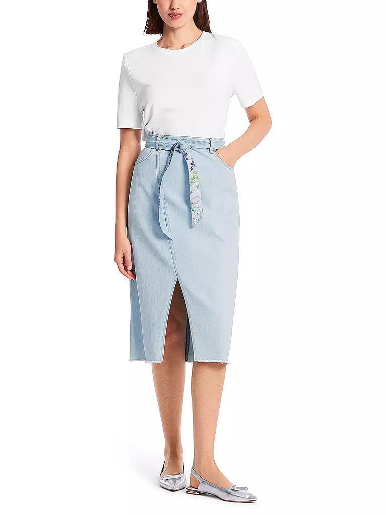 MARC CAIN | Jeansrock | Azul claro