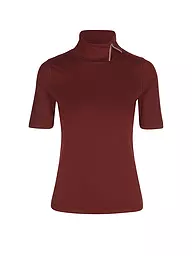 MARC CAIN | Jersey de cuello alto | Marrón