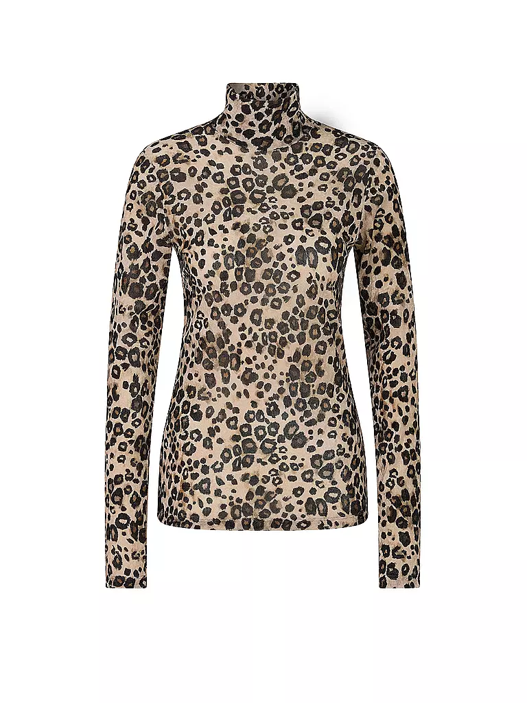 MARC CAIN | Jersey de cuello alto | hellbraun