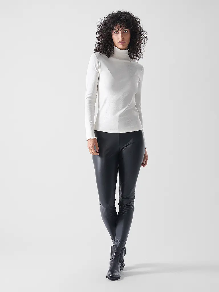 MARC CAIN | Jersey de cuello alto | Crema
