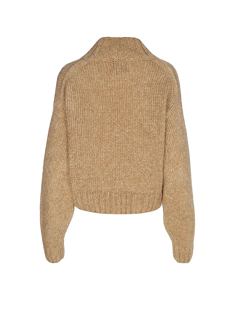 MARC CAIN | Jersey de cuello alto | beige