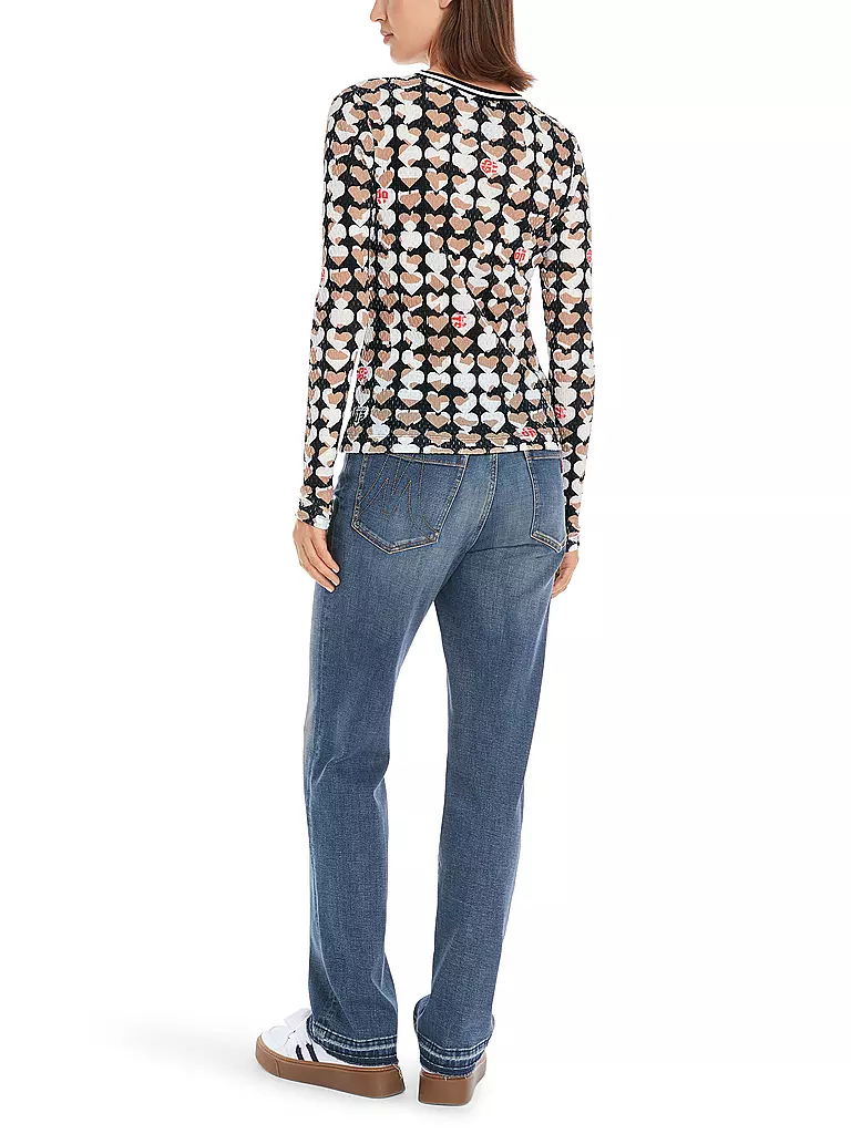 MARC CAIN | Langarmshirt | Azul oscuro