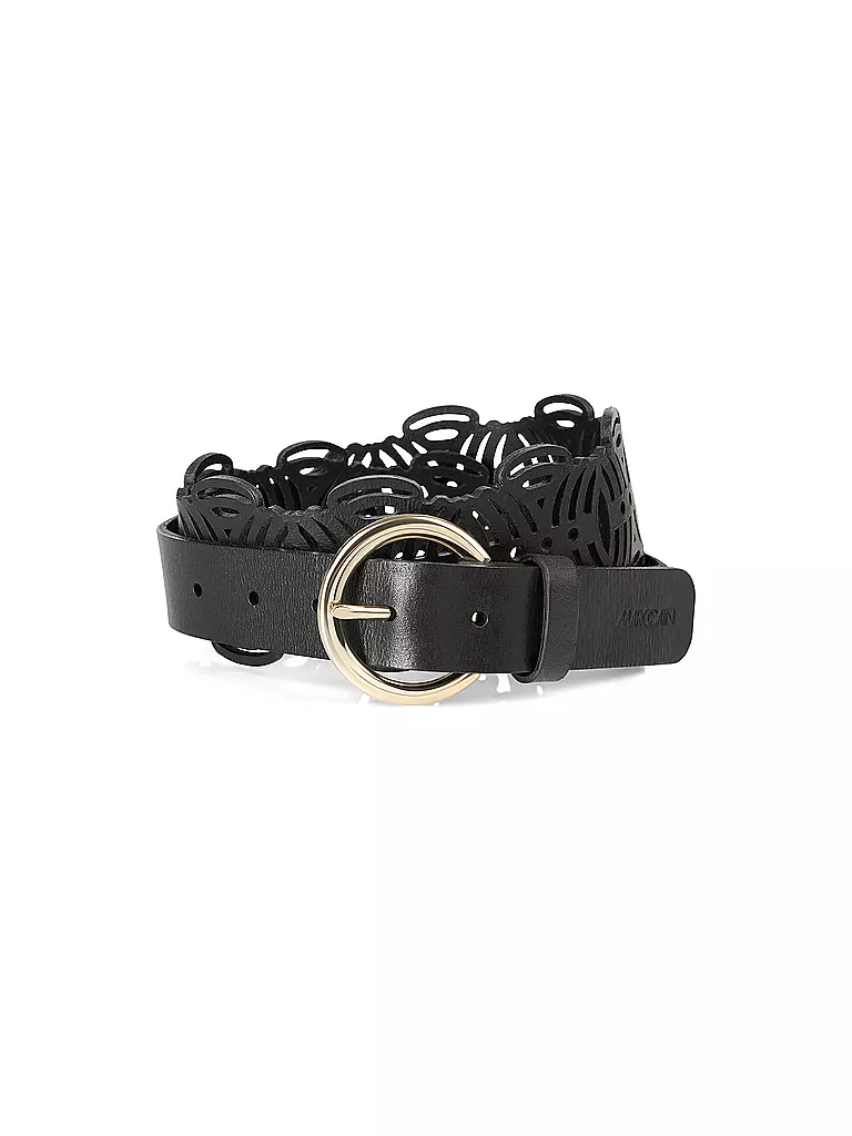 MARC CAIN | Ledergürtel WITTEN | Negro