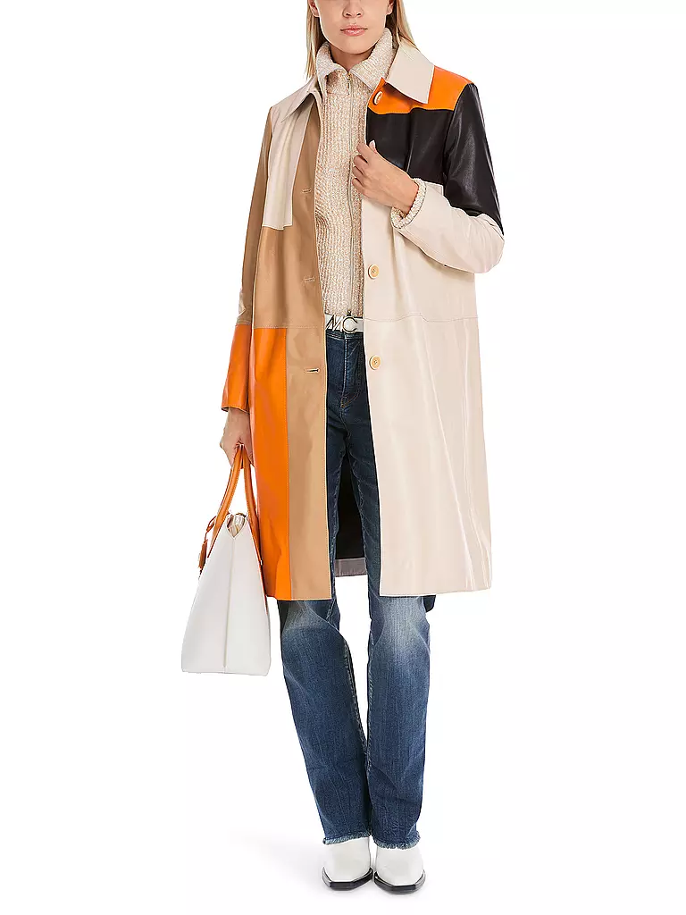 MARC CAIN | Ledermantel  | Naranja