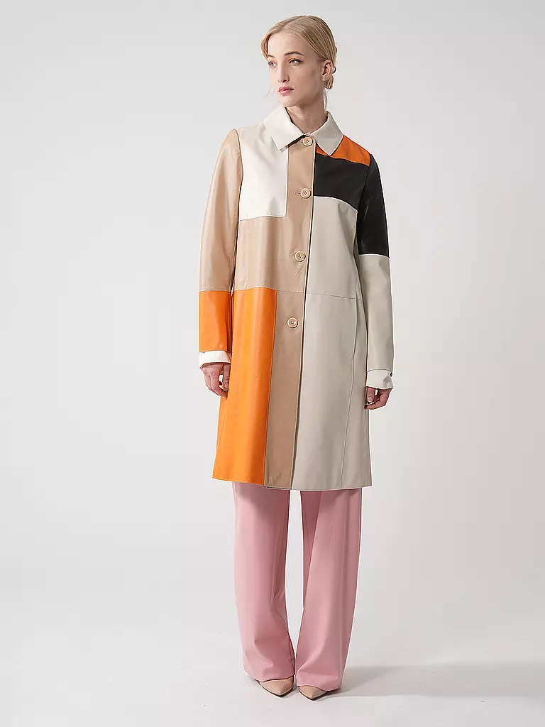 MARC CAIN | Ledermantel  | Naranja