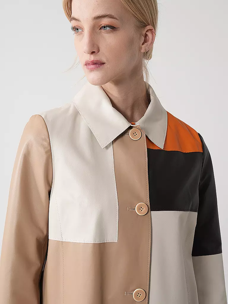 MARC CAIN | Ledermantel  | Naranja
