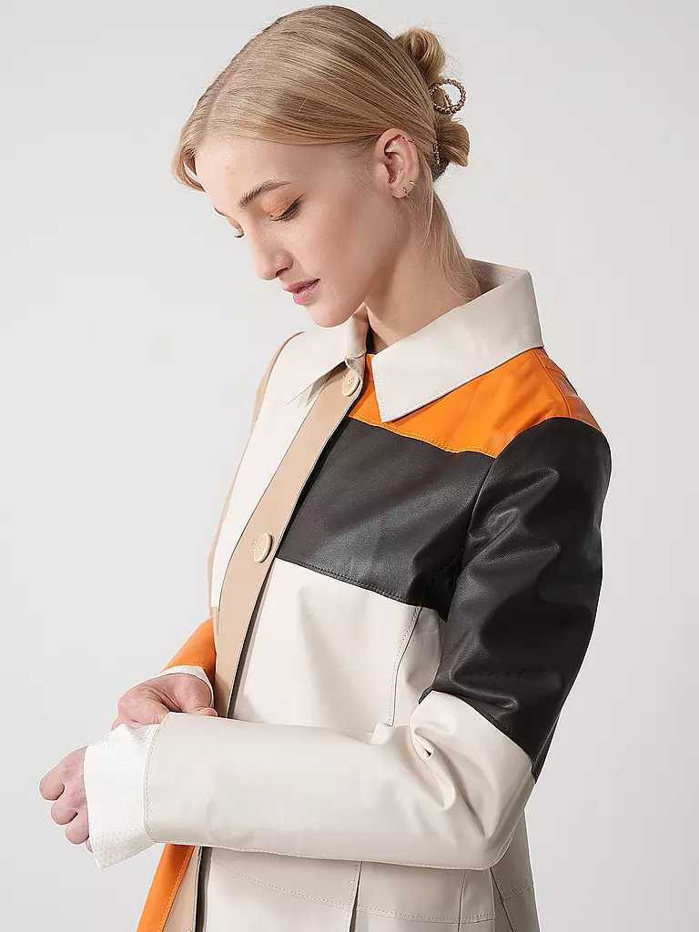 MARC CAIN | Ledermantel  | Naranja