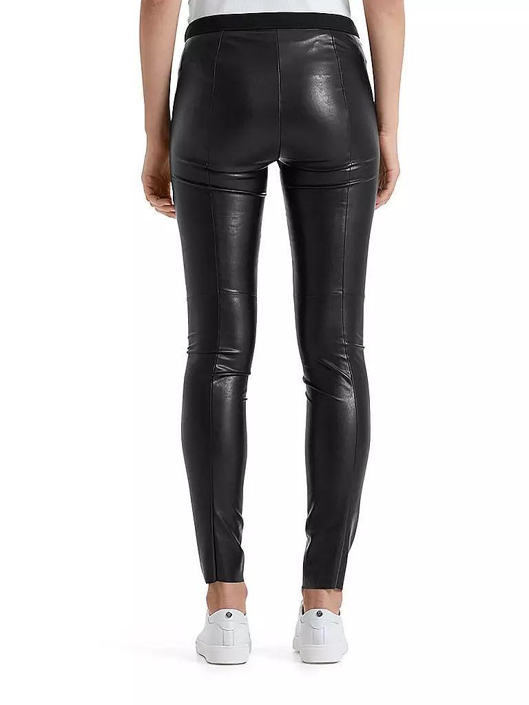 MARC CAIN | Leggings con aspecto de cuero | 