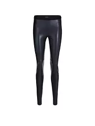 MARC CAIN | Leggings con efecto cuero | Azul