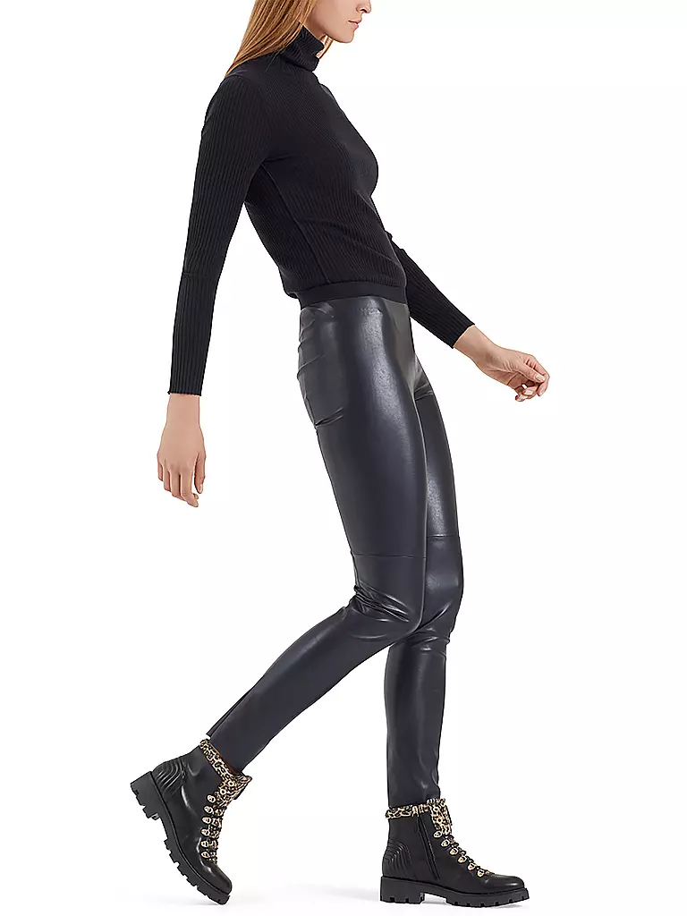 MARC CAIN | Leggings con efecto cuero | 