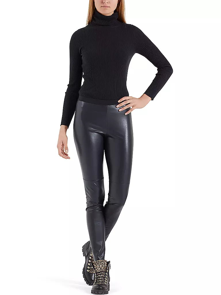 MARC CAIN | Leggings con efecto cuero | 