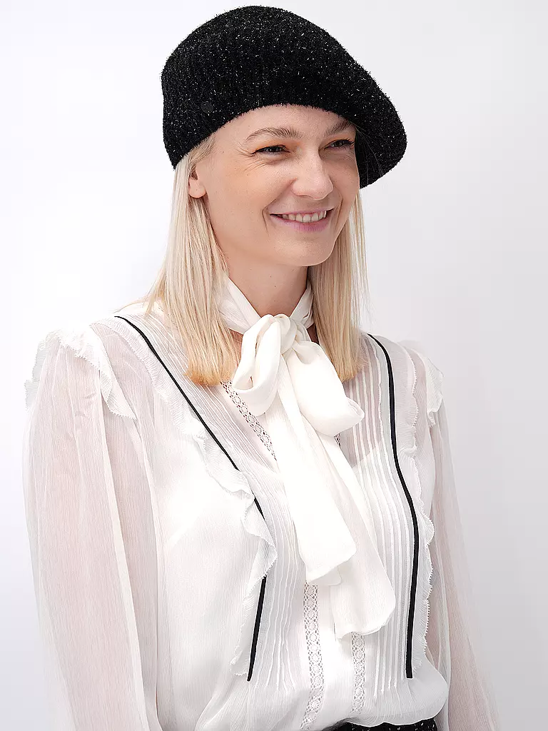 MARC CAIN | Mütze - Barett | Negro