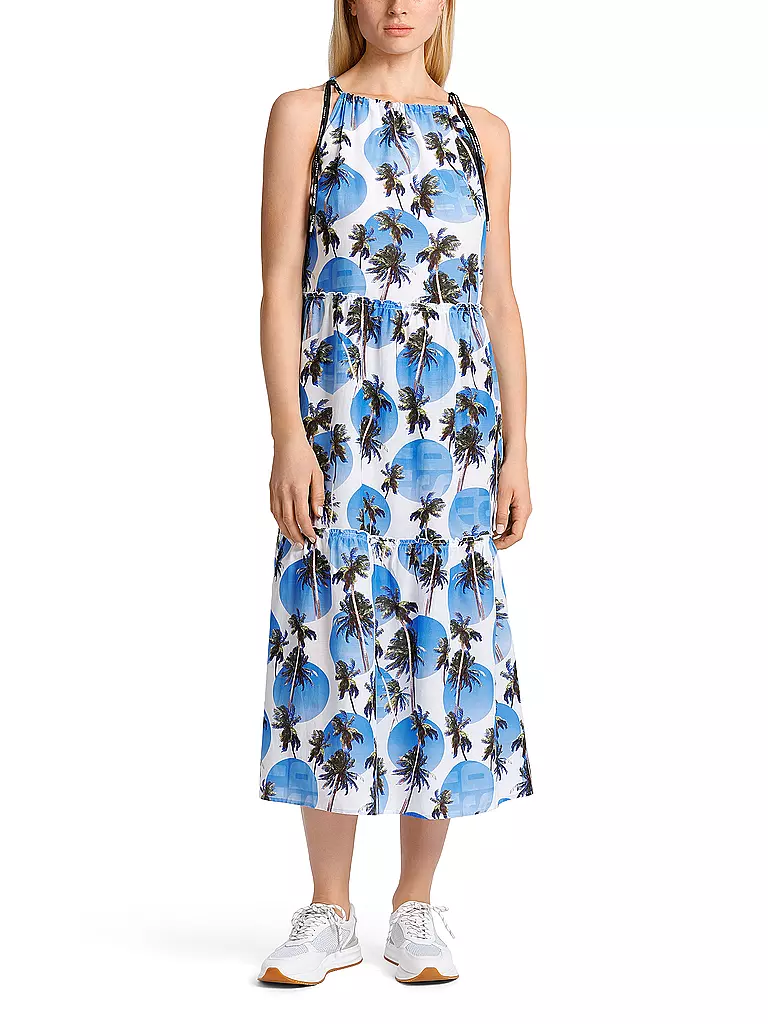 MARC CAIN | Maxi vestido | Azul