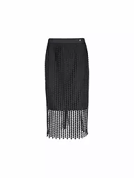 MARC CAIN | Midi falda | Azul oscuro