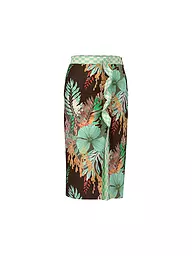 MARC CAIN | Midi falda | Marrón