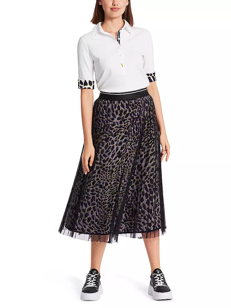 MARC CAIN | Midi falda | Negro