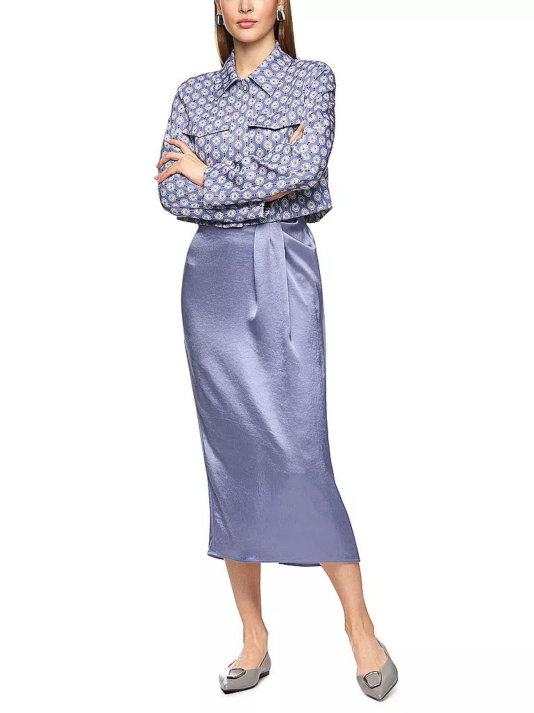 MARC CAIN | Midi falda | Azul