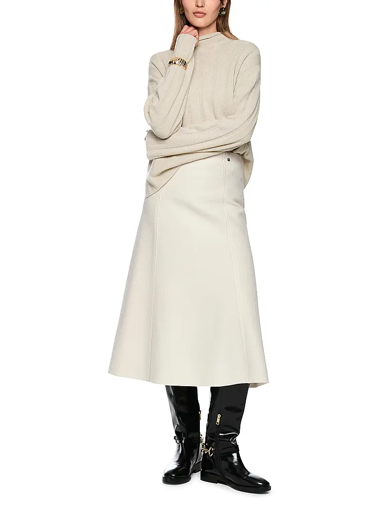 MARC CAIN | Midi falda | Gris claro