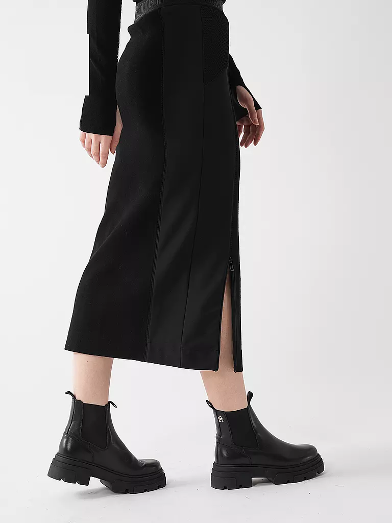 MARC CAIN | Midi falda | Negro