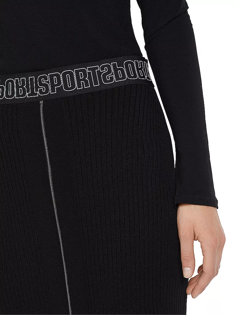 MARC CAIN | Midi falda | Negro